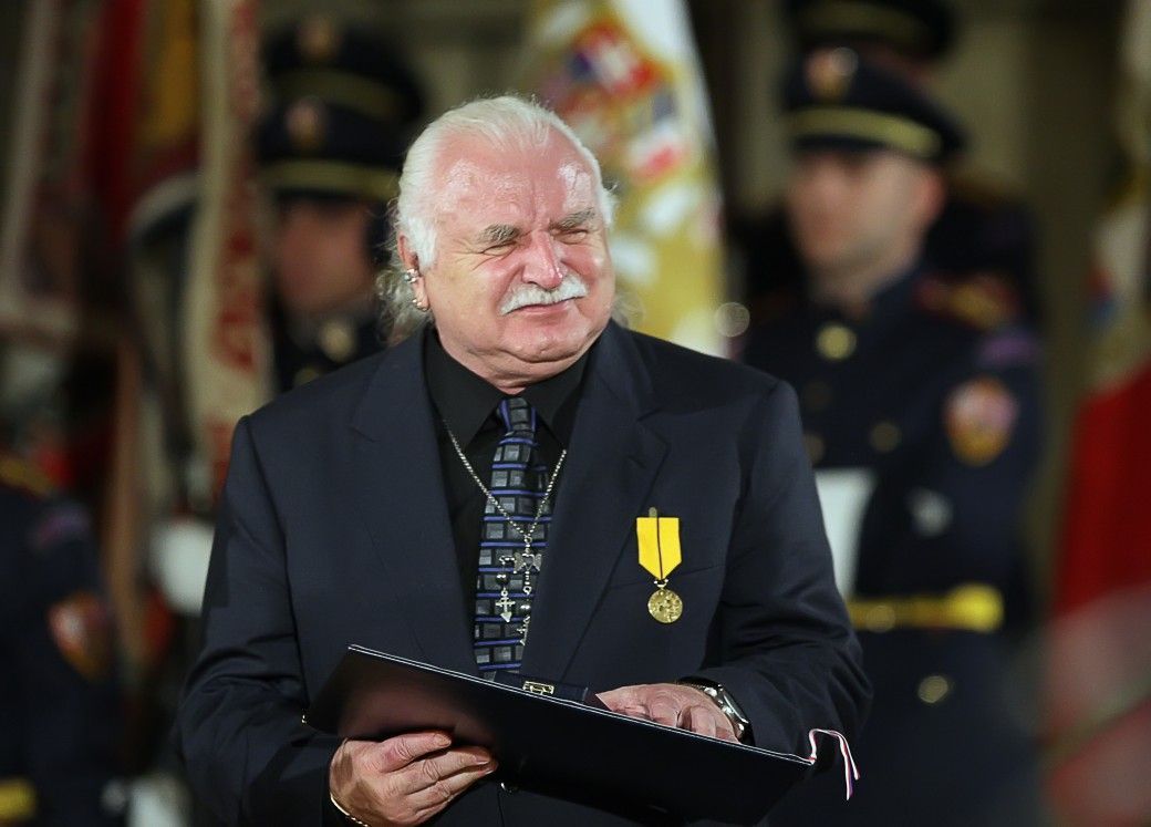 Státní vyznamenání - Hrad - Václav Klaus
