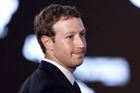 Zakladatel Facebooku Mark Zuckerberg je podruhé otcem