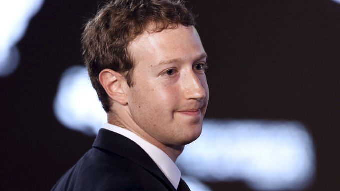 Zakladatel a výkonný ředitel Facebooku Mark Zuckerberg.