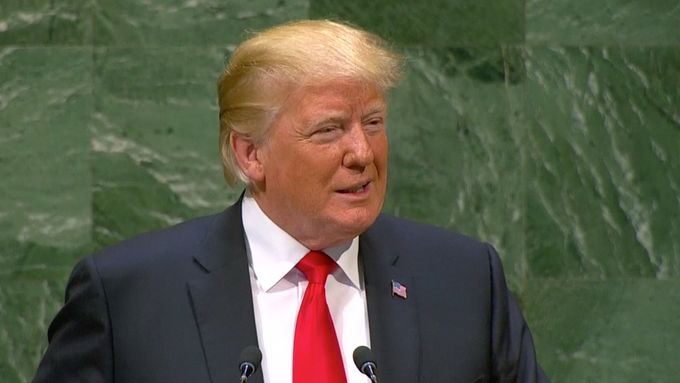 Trumpovi se při projevu v OSN smáli. Takovou reakci jsem nečekal, řekl.