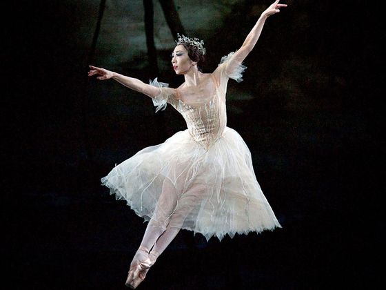 Giselle z Královského baletu v Londýně Natalia Osipova
