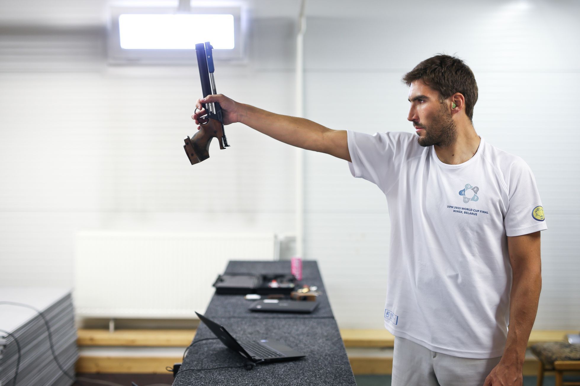Příprava moderního pětibojaře Davida Svobody na olympiádu do Ria