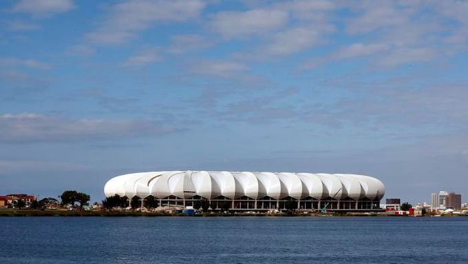 Nově otevřený stadion Nelsona Mandely v Jižní Africe