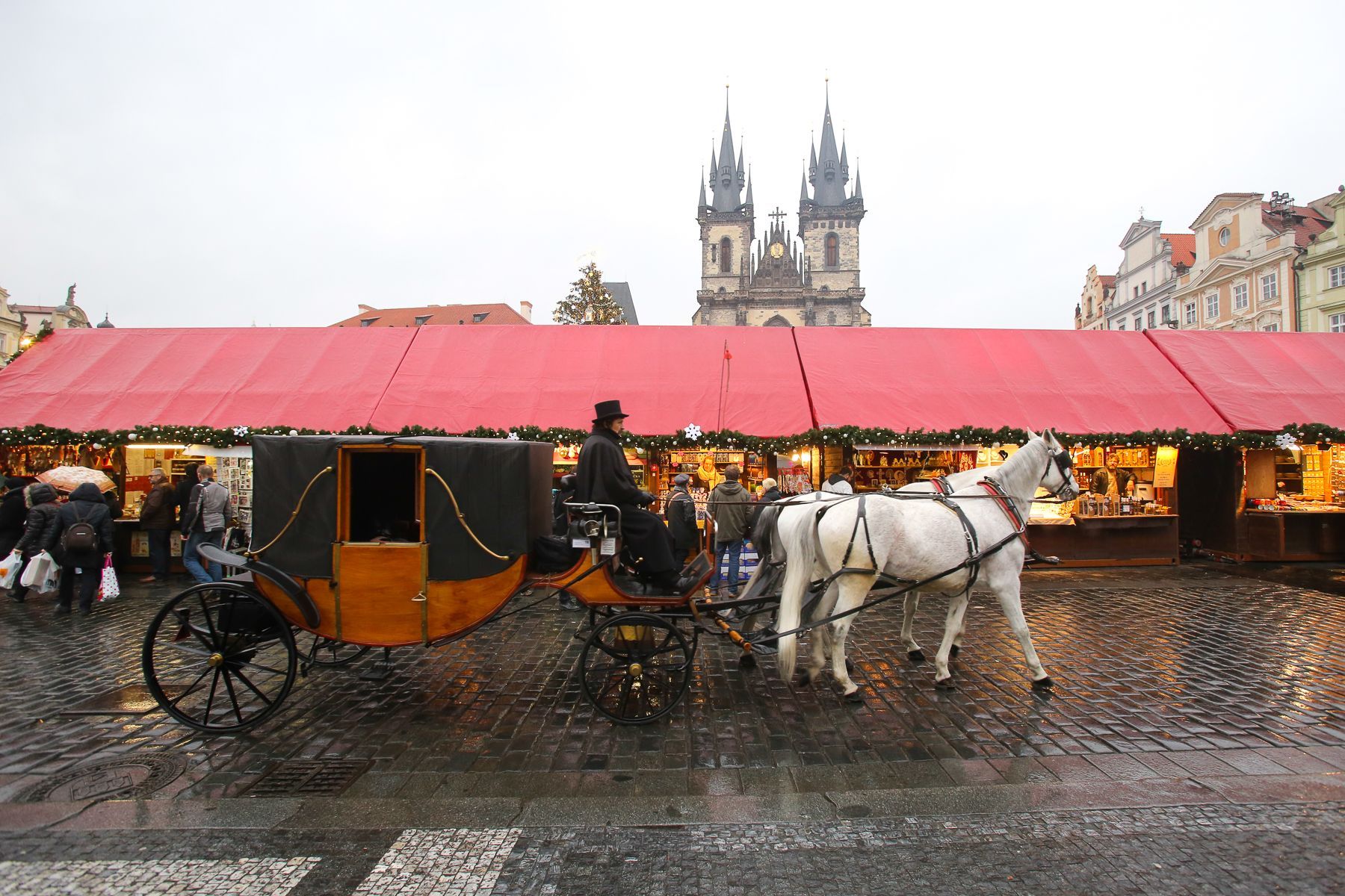 Vánoční trhy Staroměstké náměstí Praha 9.12.2015