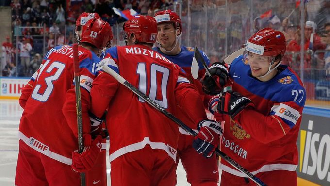 Radost ruských hokejistů