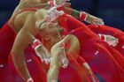 Díky této technice můžeme ještě více obdivovat výtvarné aspekty pohybujících se sportovců. Na této fotografii je kupříkladu zachycen americký gymnasta Danell Leyva.