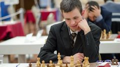 David Navara na šachovém ME 2015