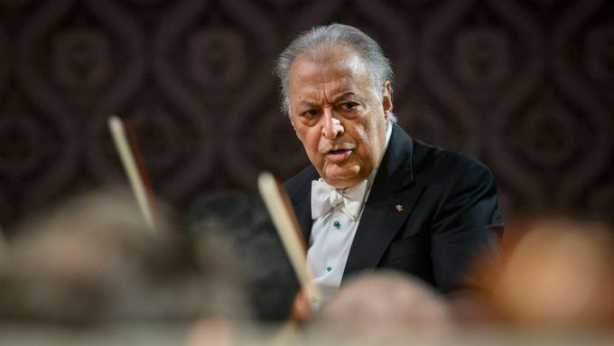 Dirigent Zubin Mehta, čerstvý držitel ceny Artis Bohemiae Amicis.