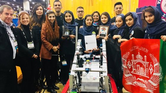 afghánský dívčí tým robotiky afghánistán ženy
