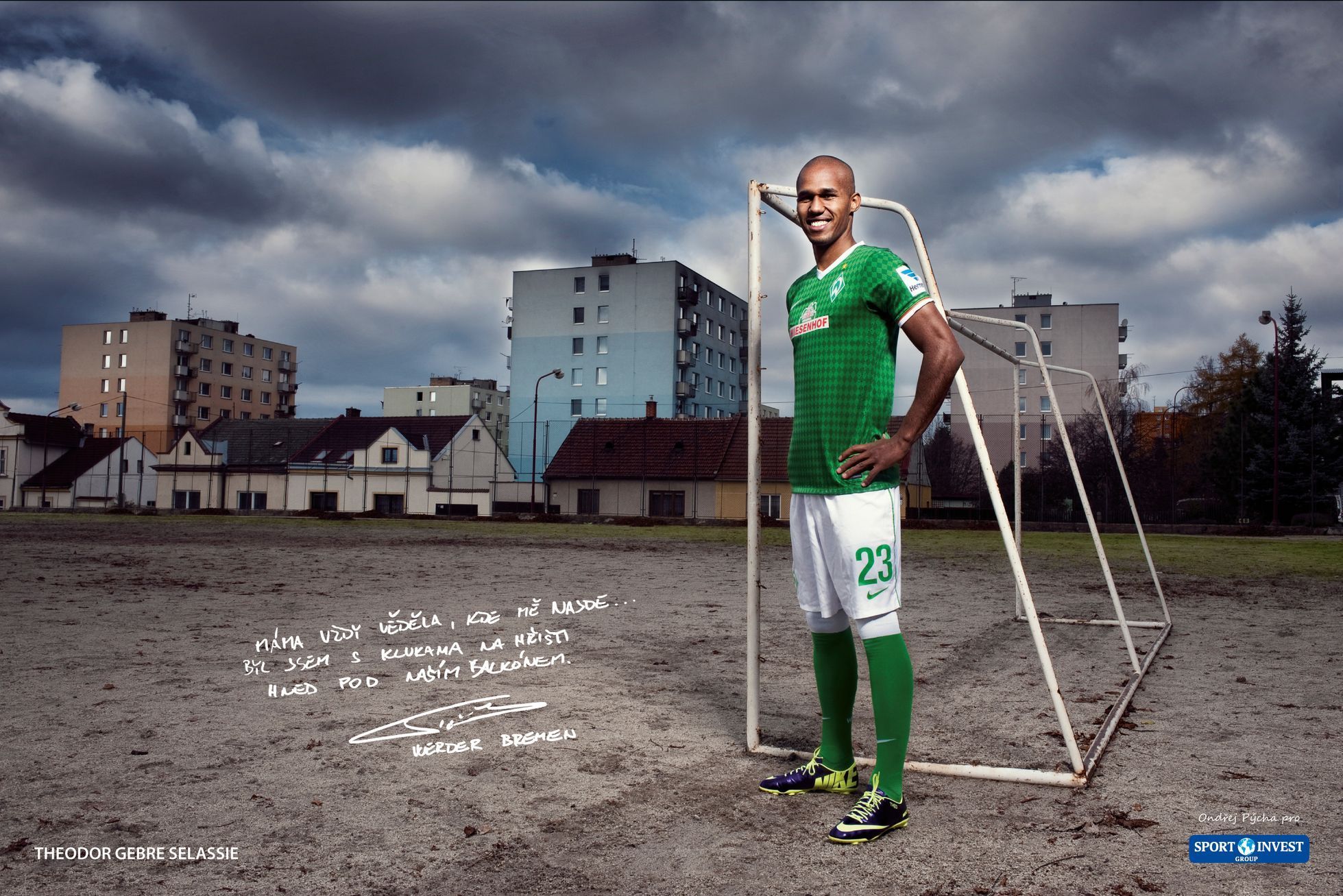 Kalendář SIG 2014 "Naši - začátky": Theo Gebre Selassie