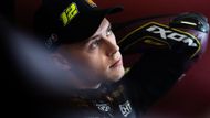 Filip Salač na motocyklu Moto2 v barvách ELF Marc VDS Racing Teamu během VC Maďarska 2025