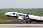 Ryanair ve čtvrtek zruší kvůli stávce pilotů 30 letů mezi Irskem a Británií