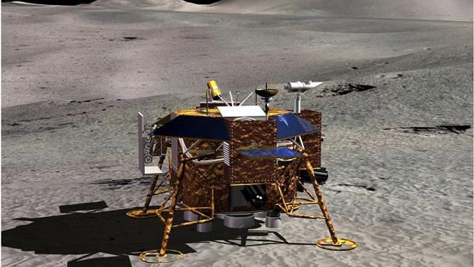 Na Měsíci bezpečně přistál čínský modul s lunárním robotickým vozítkem Nefritový králík, informovala čínská státní televize.