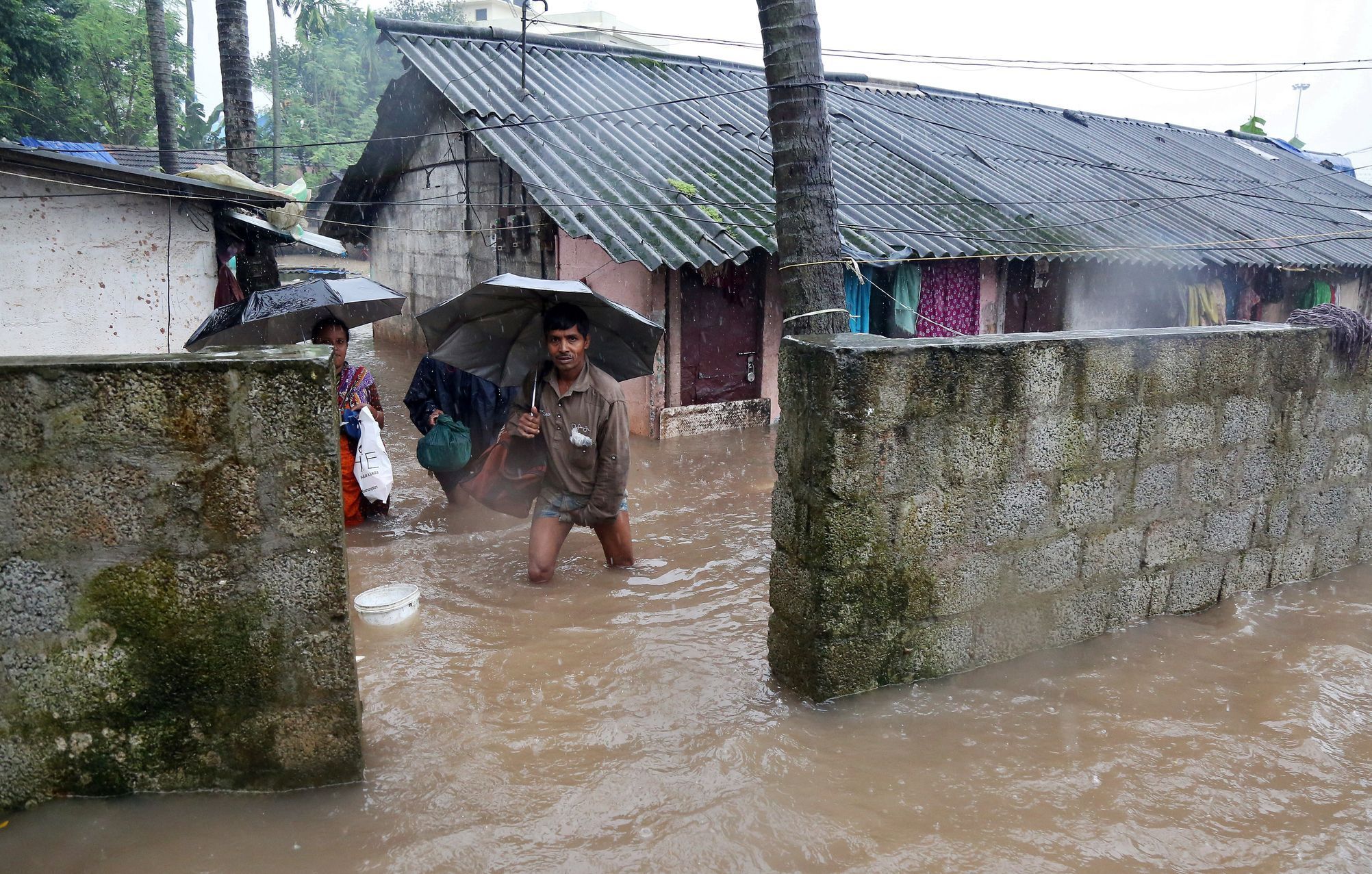 Povodně v Indii.