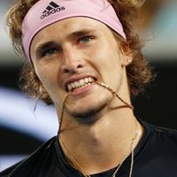 Alexander Zverev Alexander Zverev na Australian Open 2019