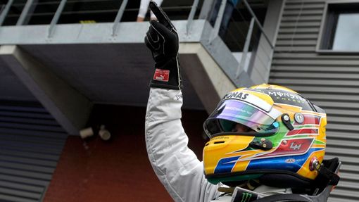 Formule 1, VC Belgie 2013:  Lewis Hamilton, Mercedes