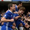 PL, Chelsea-Arsenal: Marcos Alonso slaví gól na 1:0
