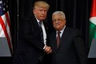 "Jeruzalém neprodáme." Palestinský vůdce pohrozil, že přeruší vztahy s USA a Izraelem