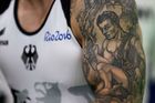 Olympijské tetování v Riu: polonahý bůh, sexy šíje gymnastek i ruce jako omalovánky