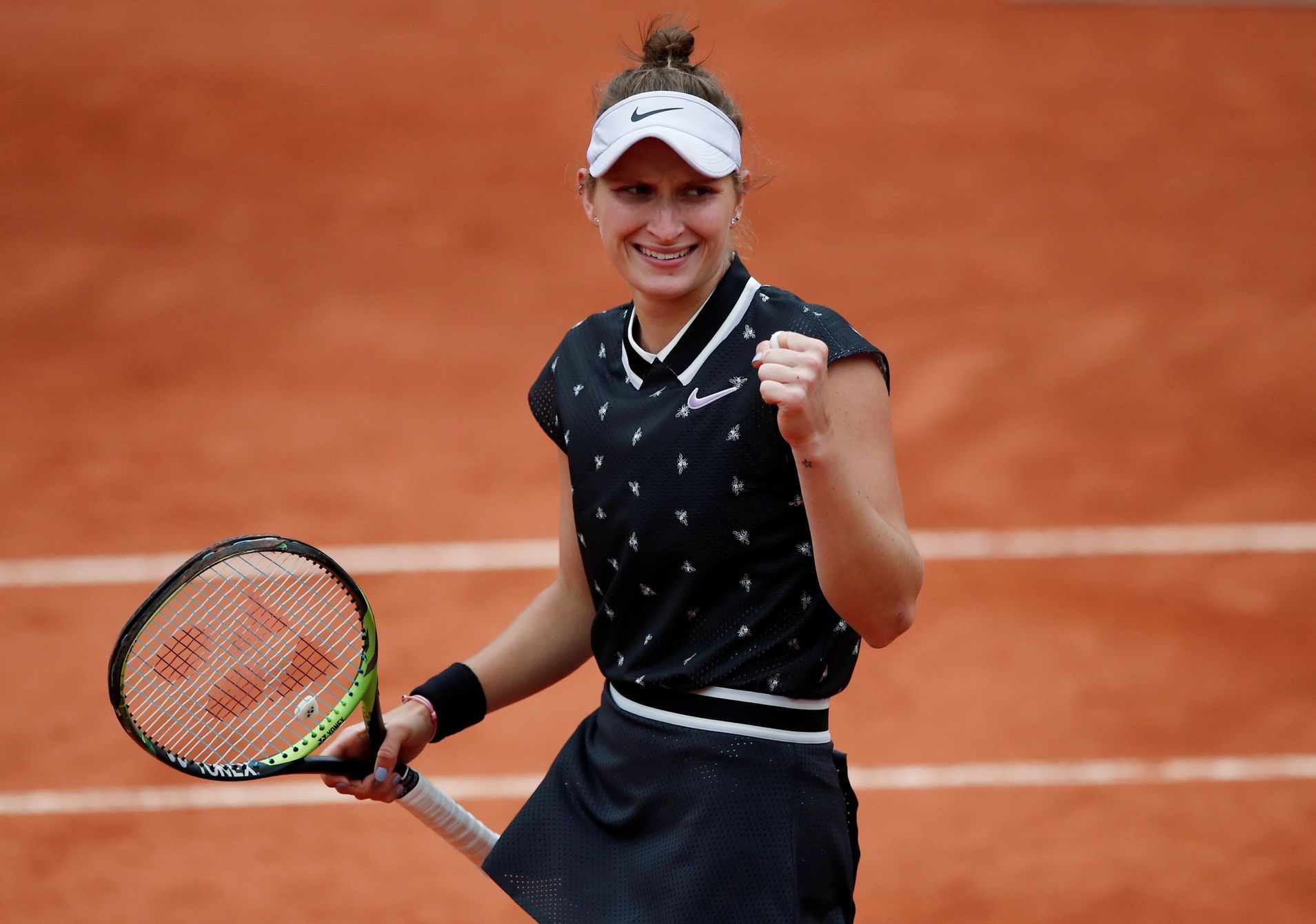 Markéta Vondroušová v semifinále French Open 2019