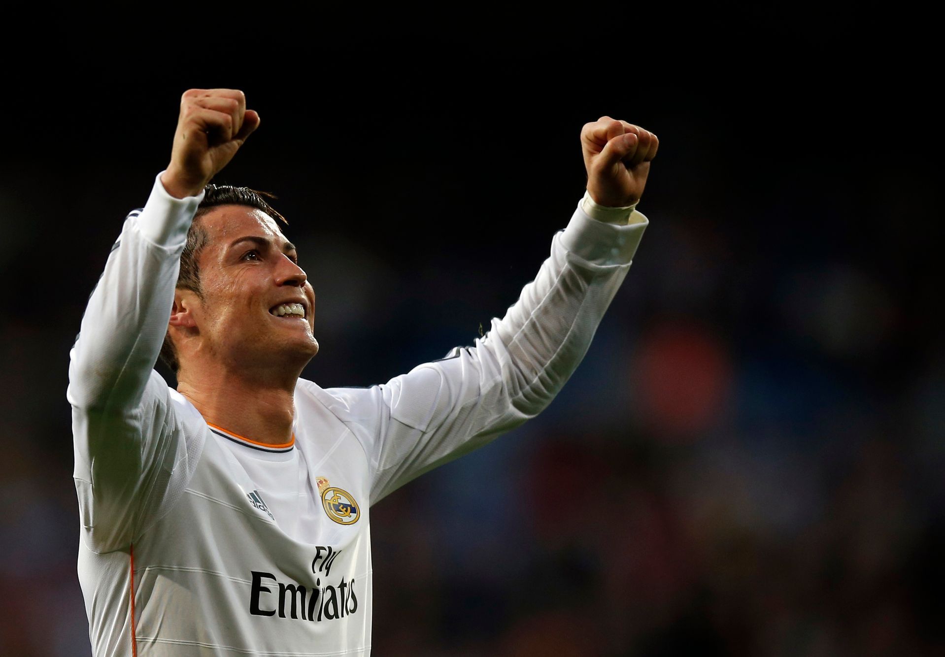 Cristiano Ronaldo se raduje z gólu