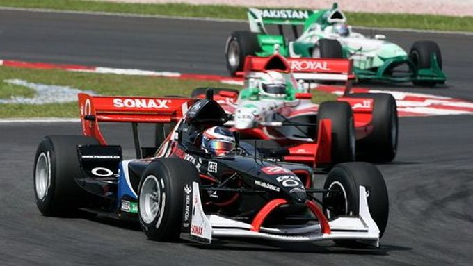 Erik Janiš na trati závodu A1 GP v Malajsii.