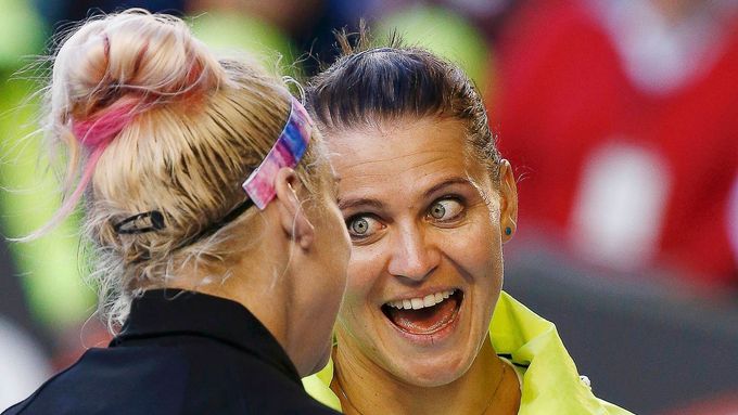 Lucie Šafářová vyhrála v Melbourne čtyřhru. Podívejte se na fotografie.