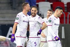 Přestřelku rozhodl Barák. Fiorentina porazila v divokém zápase Maccabi Haifa