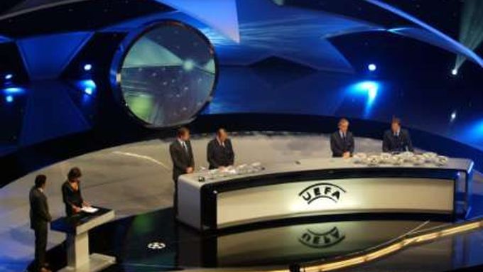 Losování nového ročníku Ligy mistrů v Monte Carlu.