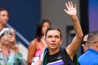 Simona Halepová se loučí s US Open už po zápase druhého kola