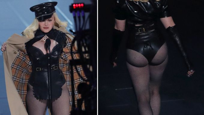 Poprask na cenách MTV vzbudil Madonnin zadek