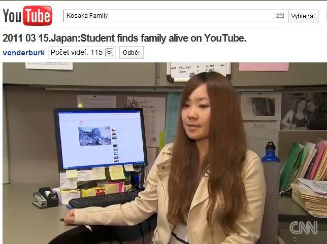 Zázrak z Japonska - Dívka našla rodinu na Youtube