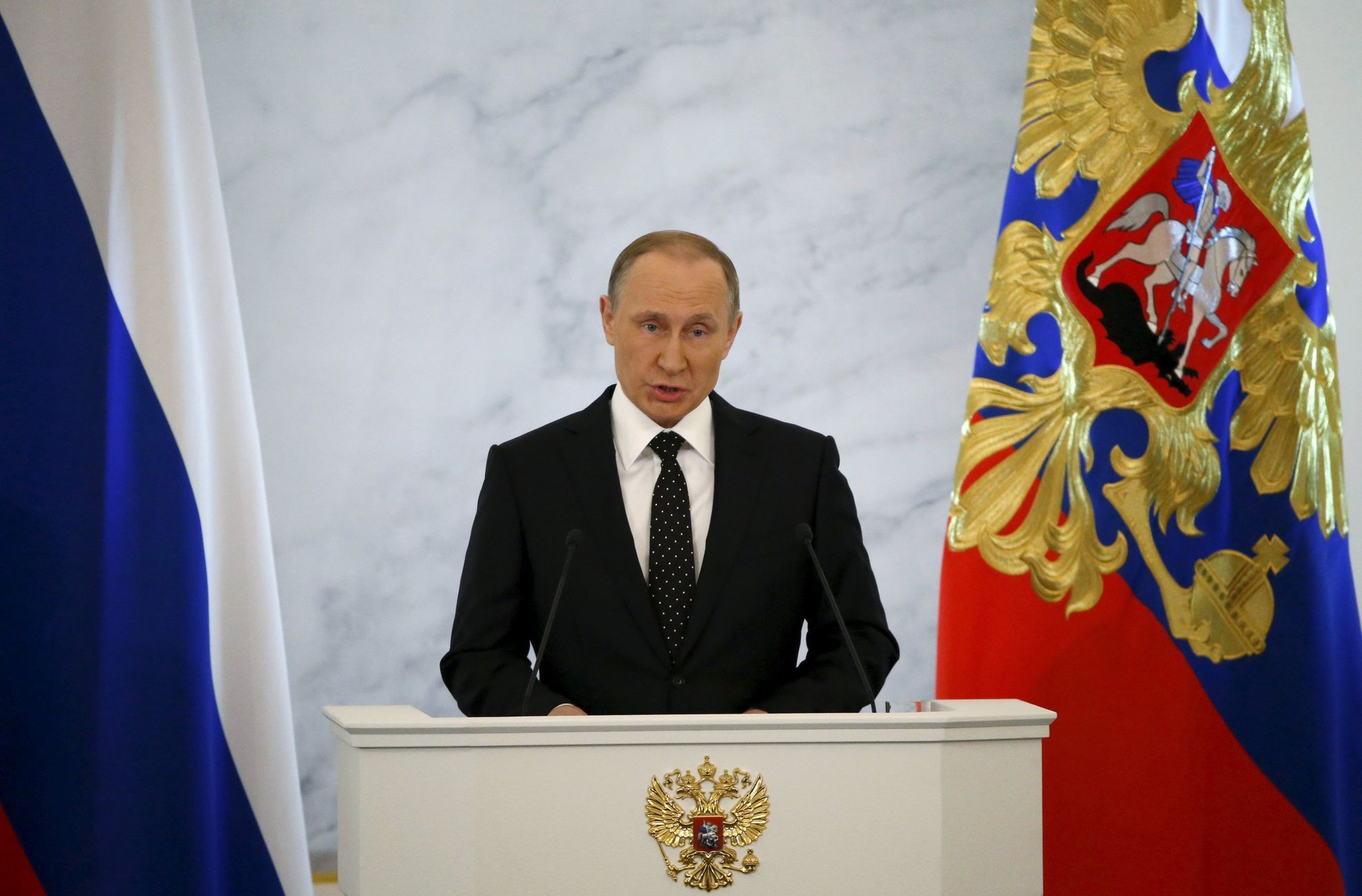 Vladimir Putin a jeho projev o stavu země