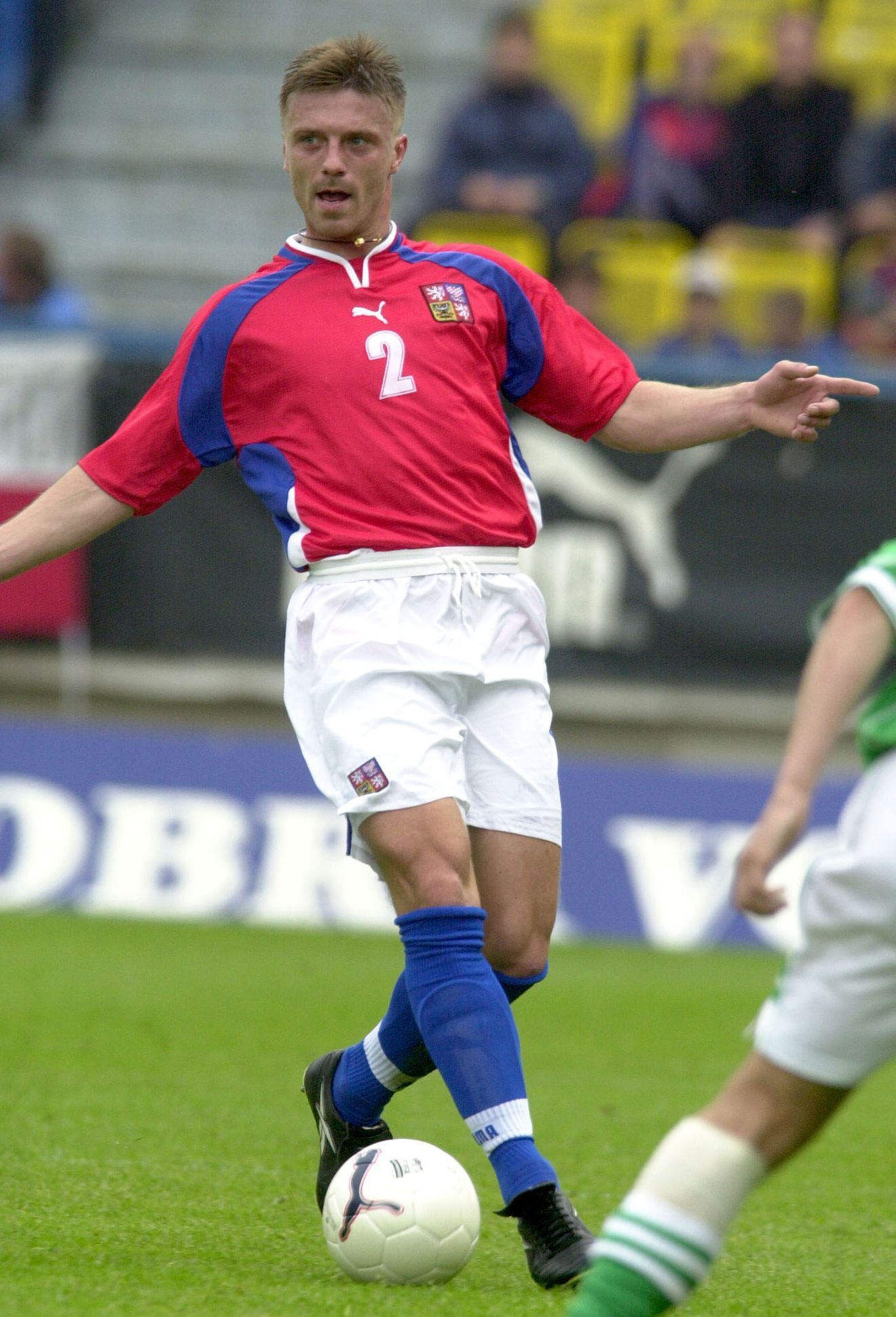 Tomáš Řepka v utkání české fotbalové reprezentace