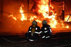 Na Břeclavsku hořela skládka, zasahovalo sedm jednotek