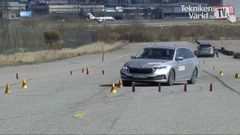 Škoda Octavia v losím testu