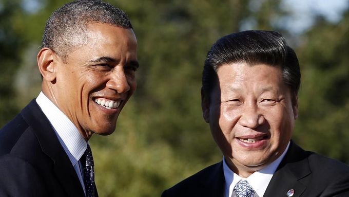 Partneři, nebo soupeři? Americký prezident Barack Obama a jeho čínský protějšek Si Ťin-pching.