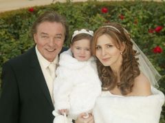 Tying the knot in Las Vegas this winter, Karel Gott and his wife and daughter Charlotta