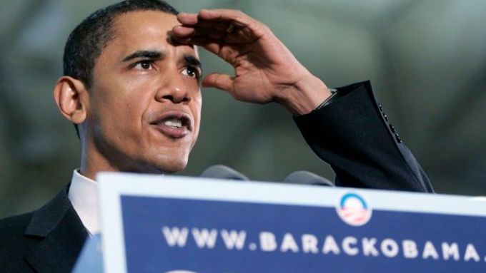 Obama se prezentuje jako vizionář a spojovatel národa.