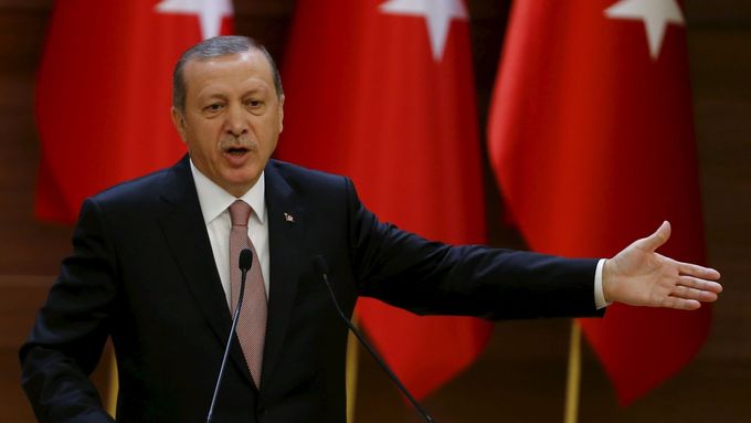 Tureckký prezident Recep Tayyip Erdogan.