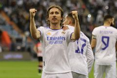 Real Madrid ovládl španělský superpohár, trefili se Modrič a Benzema