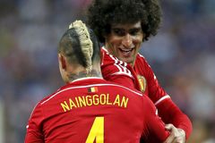 Belgie zmrazila Francouze čtyřmi góly, zářil Fellaini