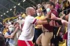 fotbal, Německý pohár, Toni Leistner, atak na fanouška