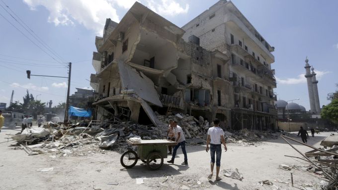 Syrské Aleppo, ilustrační foto.
