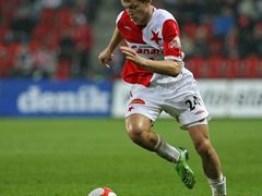 Kanonýr SK Slavia Praha - Tomáš Necid.