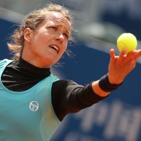 Barbora Strýcová Barbora Strýcová na Prague Open 2017