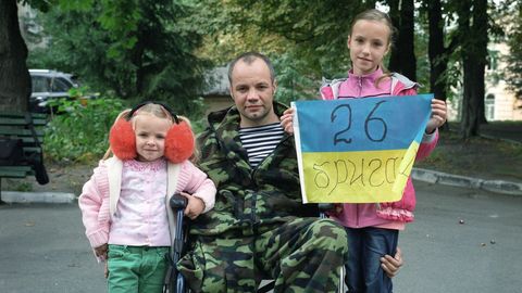 O smíření s Ruskem nemluvte. Naše děti denně umírají, vzkazují Ukrajinci