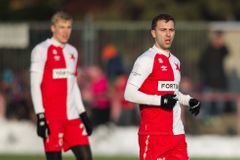 Slavia porazila polského mistra Lech Poznaň. Trefil se Hušbauer