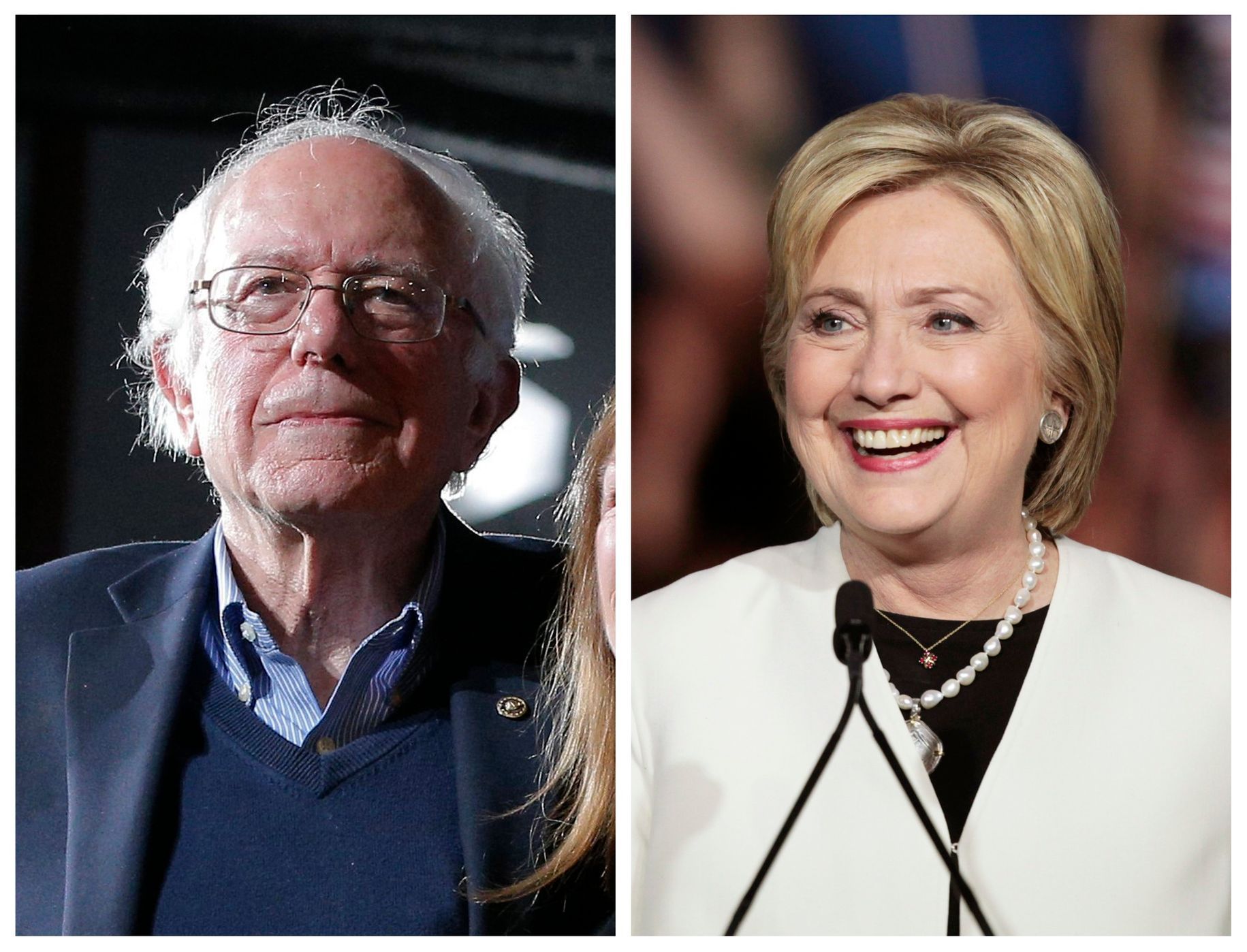 Sanders vs. Clintonová