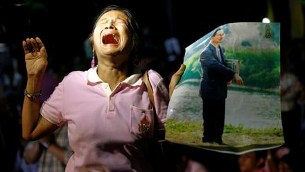 Exkluzivní reportáž Jana Šibíka: Bangkok se po smrti thajského krále utápí ve smutku